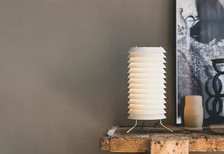 Orelelette Lampe de Table en Lattier Scandinave