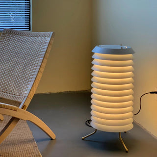 Orelelette Lampe de Table en Lattier Scandinave