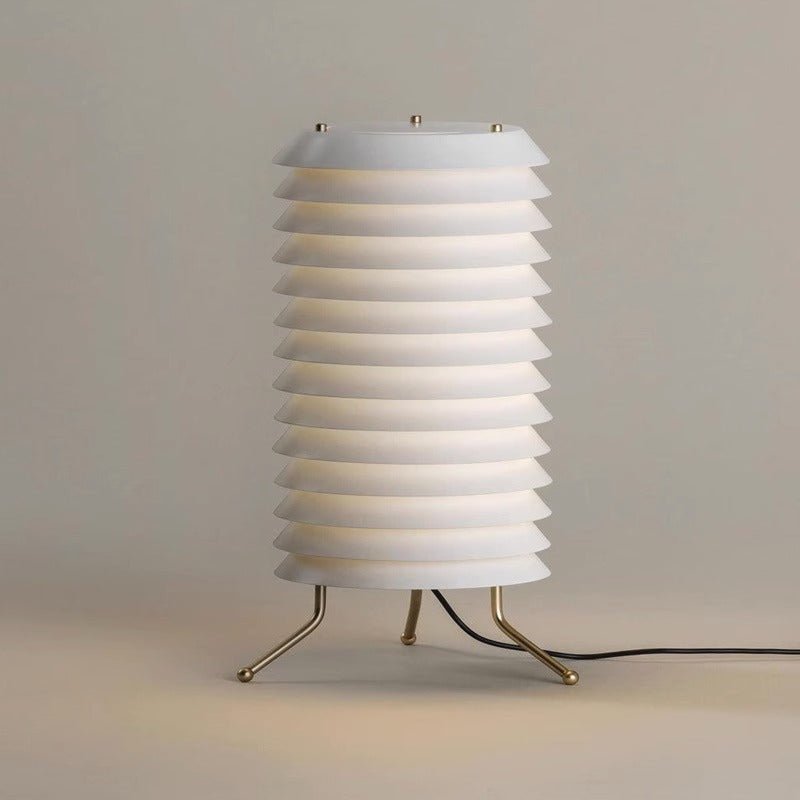 Orelelette Lampe de Table en Lattier Scandinave