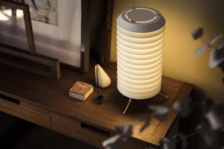 Orelelette Lampe de Table en Lattier Scandinave