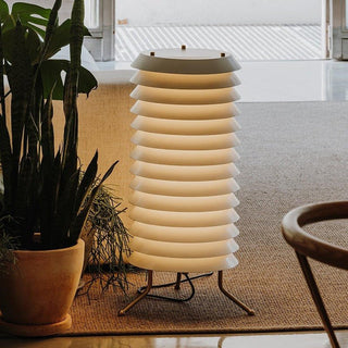 Orelelette Lampe de Table en Lattier Scandinave