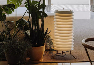 Orelelette Lampe de Table en Lattier Scandinave