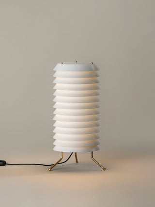 Orelelette Lampe de Table en Lattier Scandinave