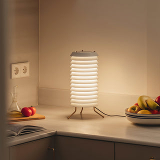 Orelelette Lampe de Table en Lattier Scandinave