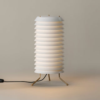 Orelelette Lampe de Table en Lattier Scandinave