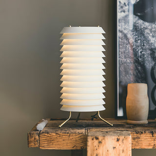 Orelelette Lampe de Table en Lattier Scandinave