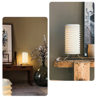 Orelelette Lampe de Table en Lattier Scandinave