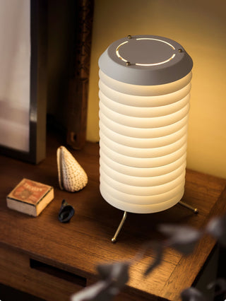 Orelelette Lampe de Table en Lattier Scandinave