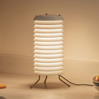 Orelelette Lampe de Table en Lattier Scandinave