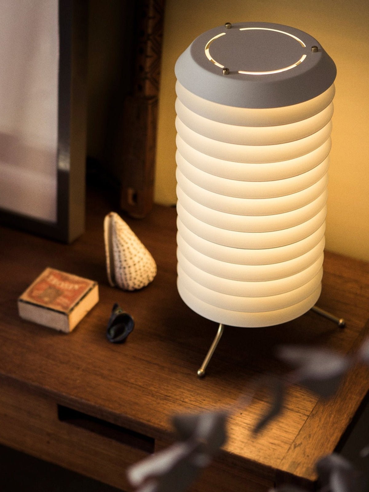 Orelelette Lampe de Table en Lattier Scandinave