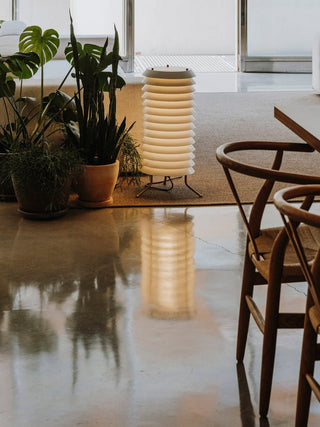 Orelelette Lampe de Table en Lattier Scandinave
