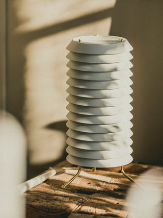 Orelelette Lampe de Table en Lattier Scandinave