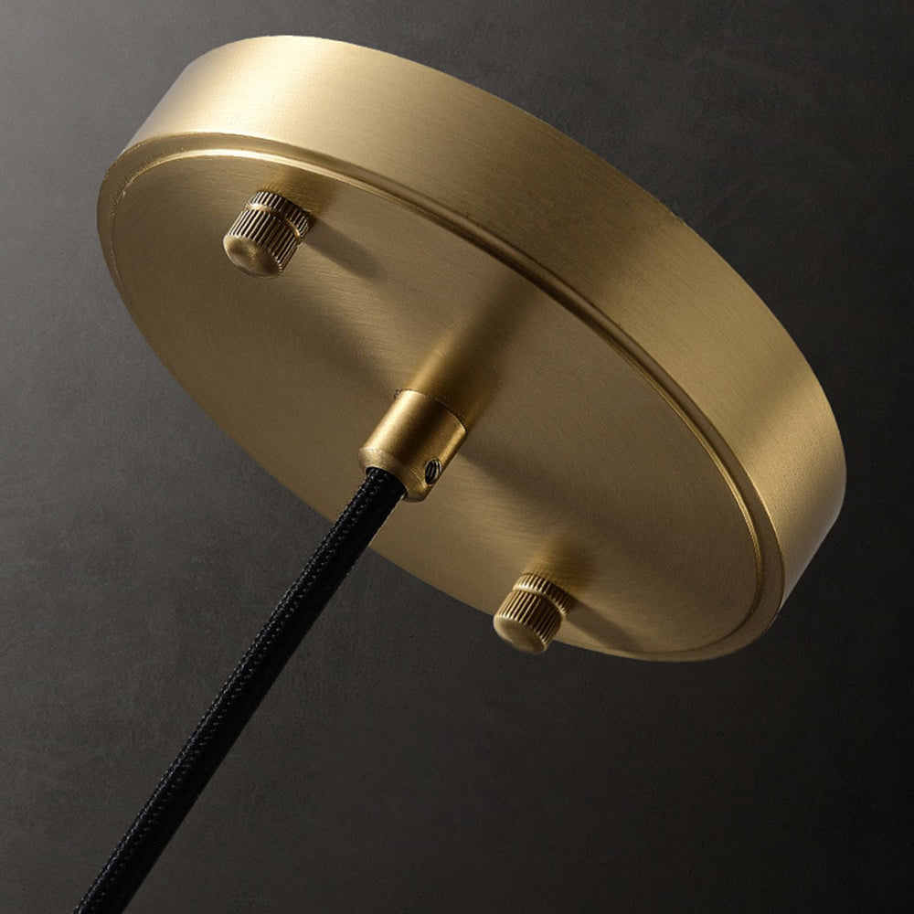 Valentina Suspension Contemporaine Métal/Verre Noir Salon