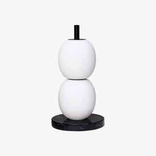 Olive Lampe de Table en Marbre Moderne