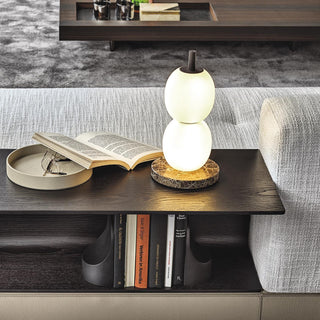 Olive Lampe de Table en Marbre Moderne