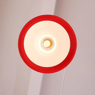 Eviso Lustra Lampe Suspendue Rouge Blanche-Luire