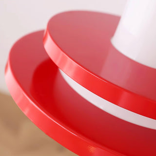 Eviso Lustra Lampe Suspendue Rouge Blanche-Luire