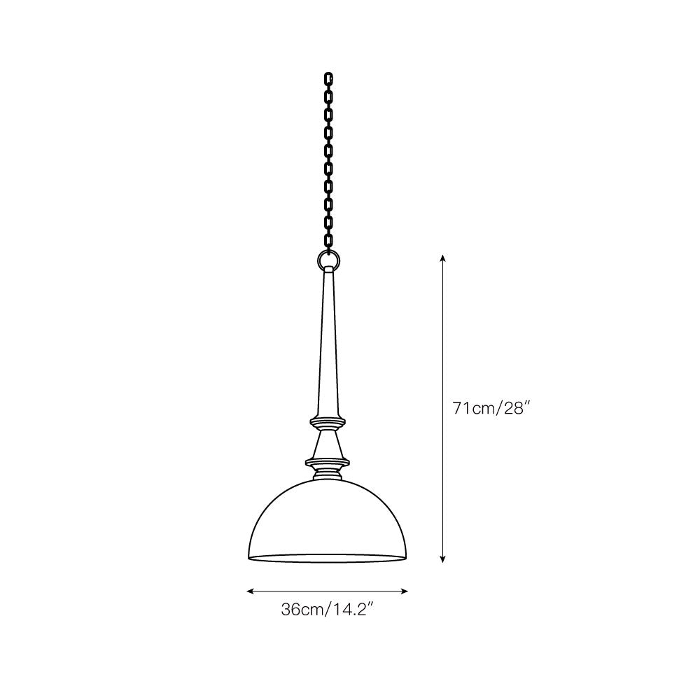 Ilshaos Suspension Bois Métal Industriel Vintage
