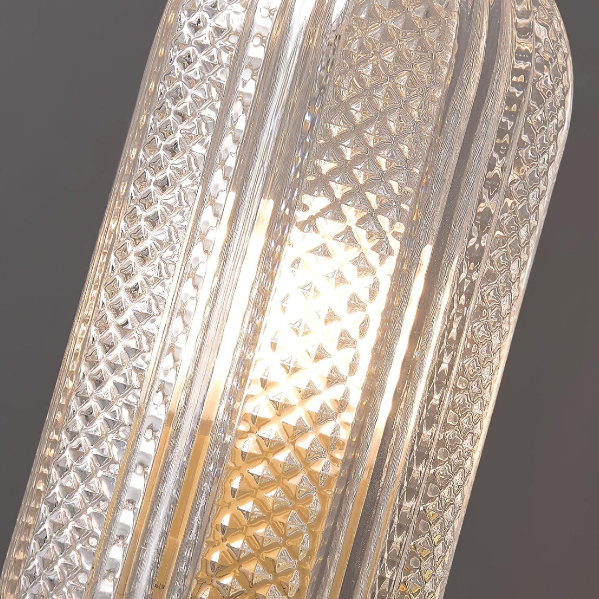 Eira Brass and Textured Glass Double Light Wall Sconce-Neutral Decor