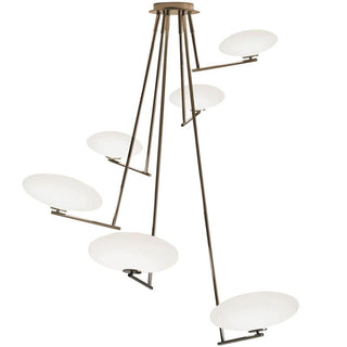 Umirarae Lampe de Plafond en Laiton et Verre Créativité Individuelle