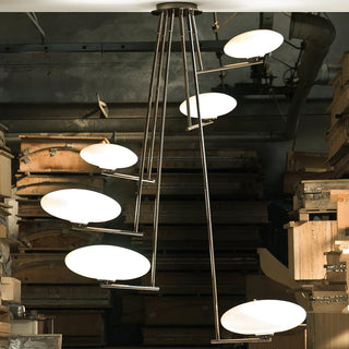 Umirarae Lampe de Plafond en Laiton et Verre Créativité Individuelle