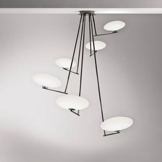 Umirarae Lampe de Plafond en Laiton et Verre Créativité Individuelle
