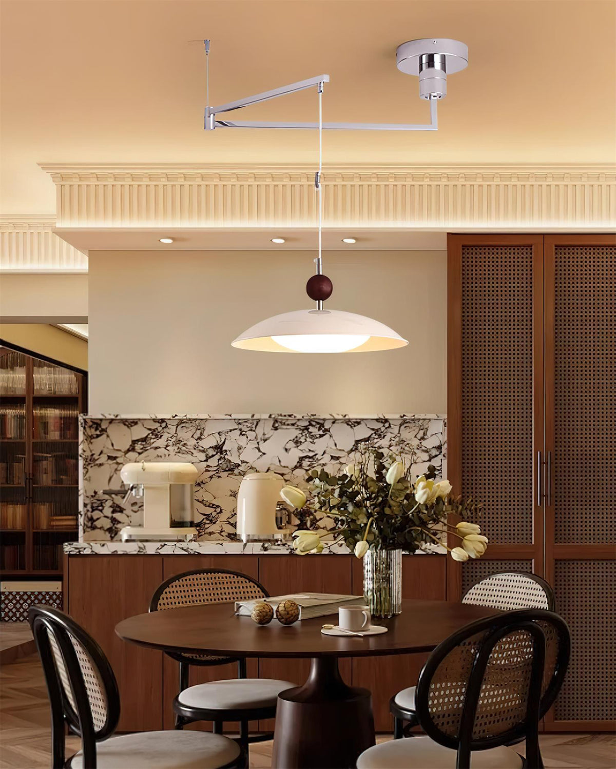 Jovik Adjustable Pendant Light-Neutral Decor