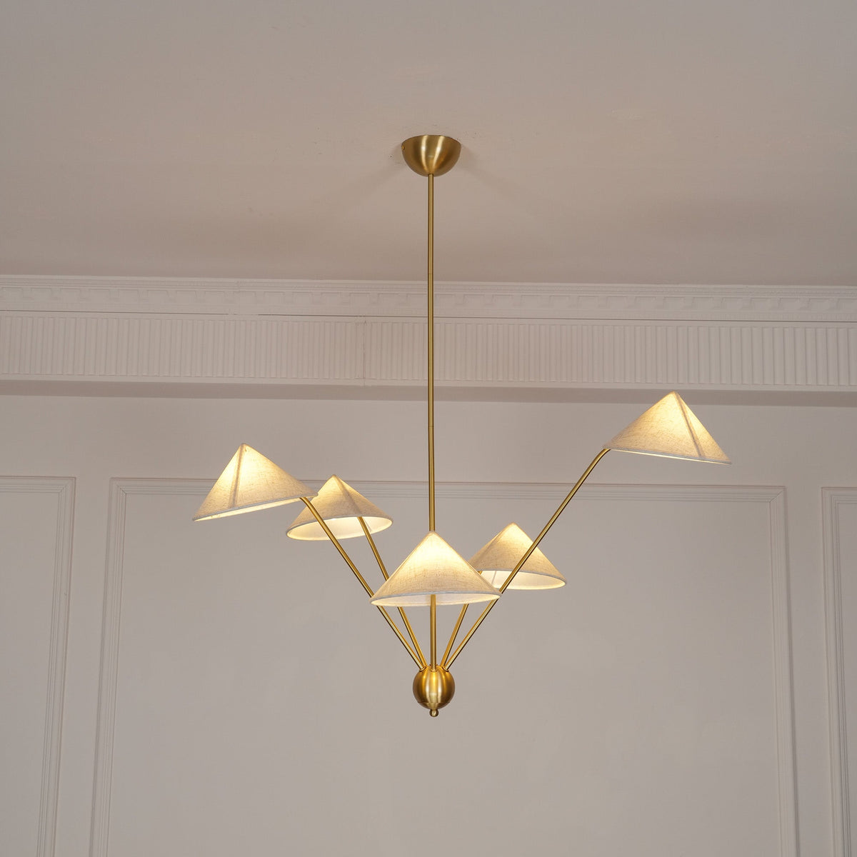 Avlorisra Lustre Laiton Tissu Industriel Vintage