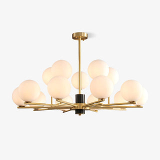 Covynel Lustre en Laiton Mi-Siècle