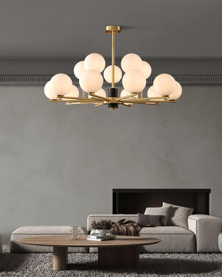 Covynel Lustre en Laiton Mi-Siècle