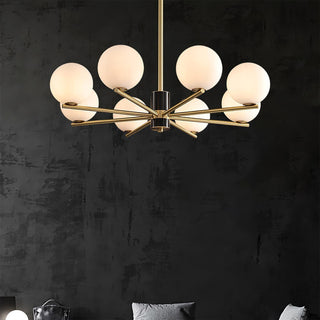 Covynel Lustre en Laiton Mi-Siècle
