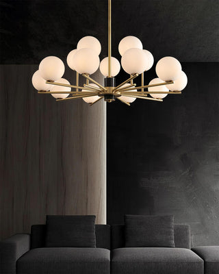 Covynel Lustre en Laiton Mi-Siècle
