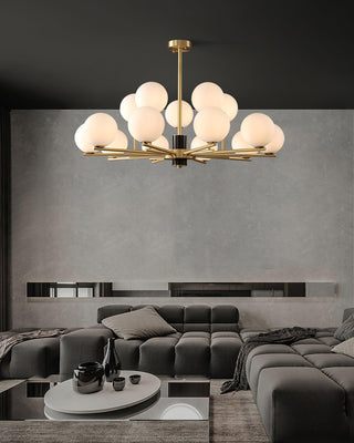 Covynel Lustre en Laiton Mi-Siècle