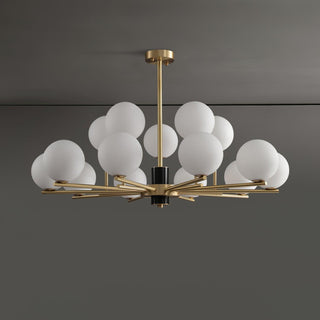 Covynel Lustre en Laiton Mi-Siècle