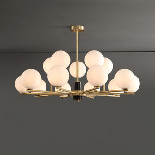 Covynel Lustre en Laiton Mi-Siècle