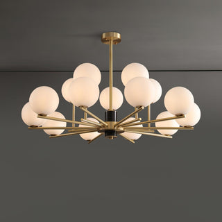 Covynel Lustre en Laiton Mi-Siècle
