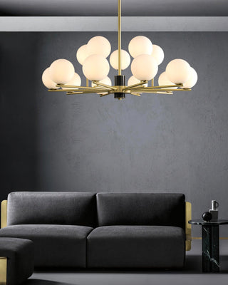 Covynel Lustre en Laiton Mi-Siècle