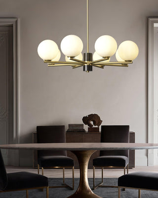 Covynel Lustre en Laiton Mi-Siècle
