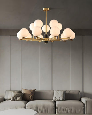 Covynel Lustre en Laiton Mi-Siècle