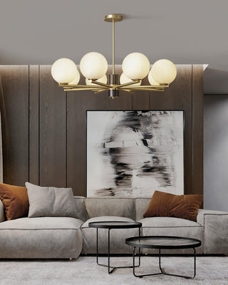 Covynel Lustre en Laiton Mi-Siècle