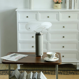 Inorielis Lampe de Table en Travertin Sculptural