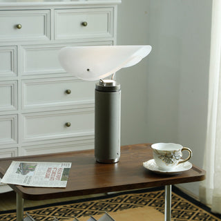 Inorielis Lampe de Table en Travertin Sculptural