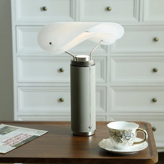 Inorielis Lampe de Table en Travertin Sculptural