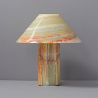 Aurora Vintage Jade Table Lamp-Neutral Decor