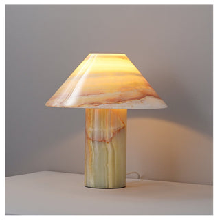 Aurora Vintage Jade Table Lamp-Neutral Decor