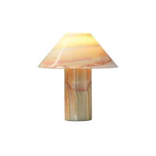 Aurora Vintage Jade Table Lamp-Neutral Decor