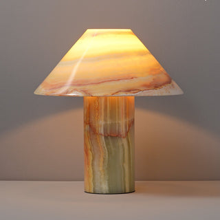 Aurora Vintage Jade Table Lamp-Neutral Decor