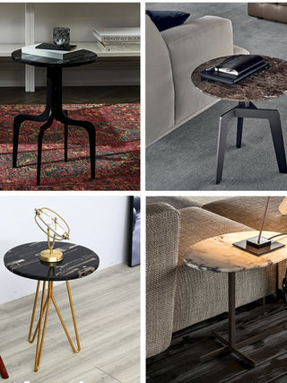 Tolvy Table d'Appoint Décorative