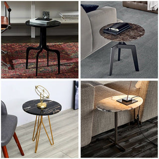 Tolvy Table d'Appoint Décorative