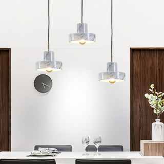 Cunorora Premium Nordic Art Aura Marbre Pendentif Lampe